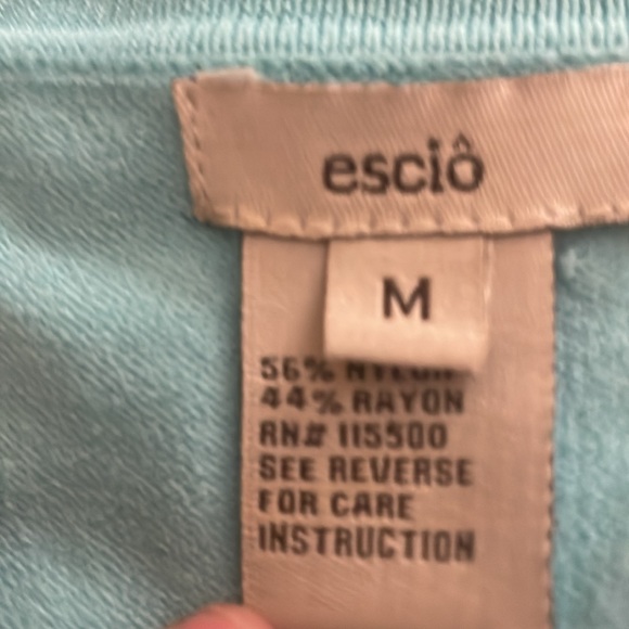 Escio Y2K Beed Embellished Neckline Stretchy Shrug - Picture 4 of 5